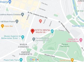 Mapa de Estetic Rental